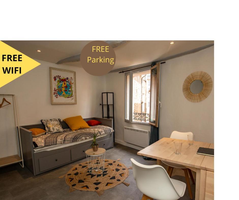 그하쓰 Studio Cosy Dans Centre Historique Avec Parking 아파트 외부 사진